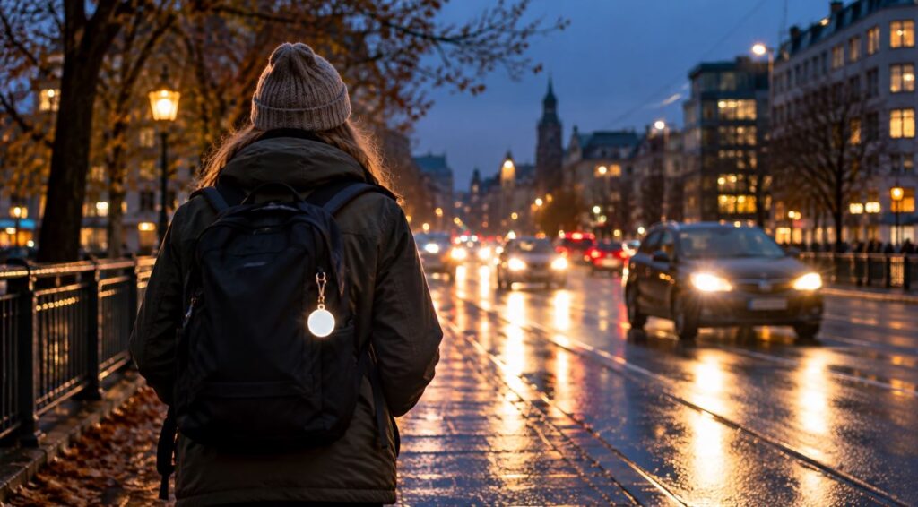 nøgleringe med refleks